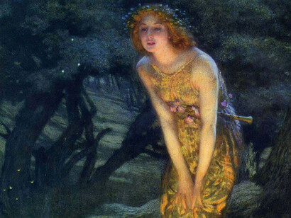 Edward Robert Hughes, *Midsummer Eve*, 1908