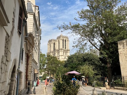 Strada della Rive Gauche, Parigi, Francia, foto di Flavius Roversi