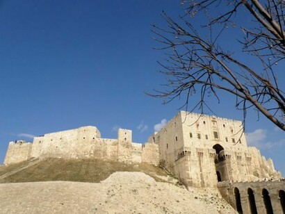 Vista della Cittadella di Saladino

