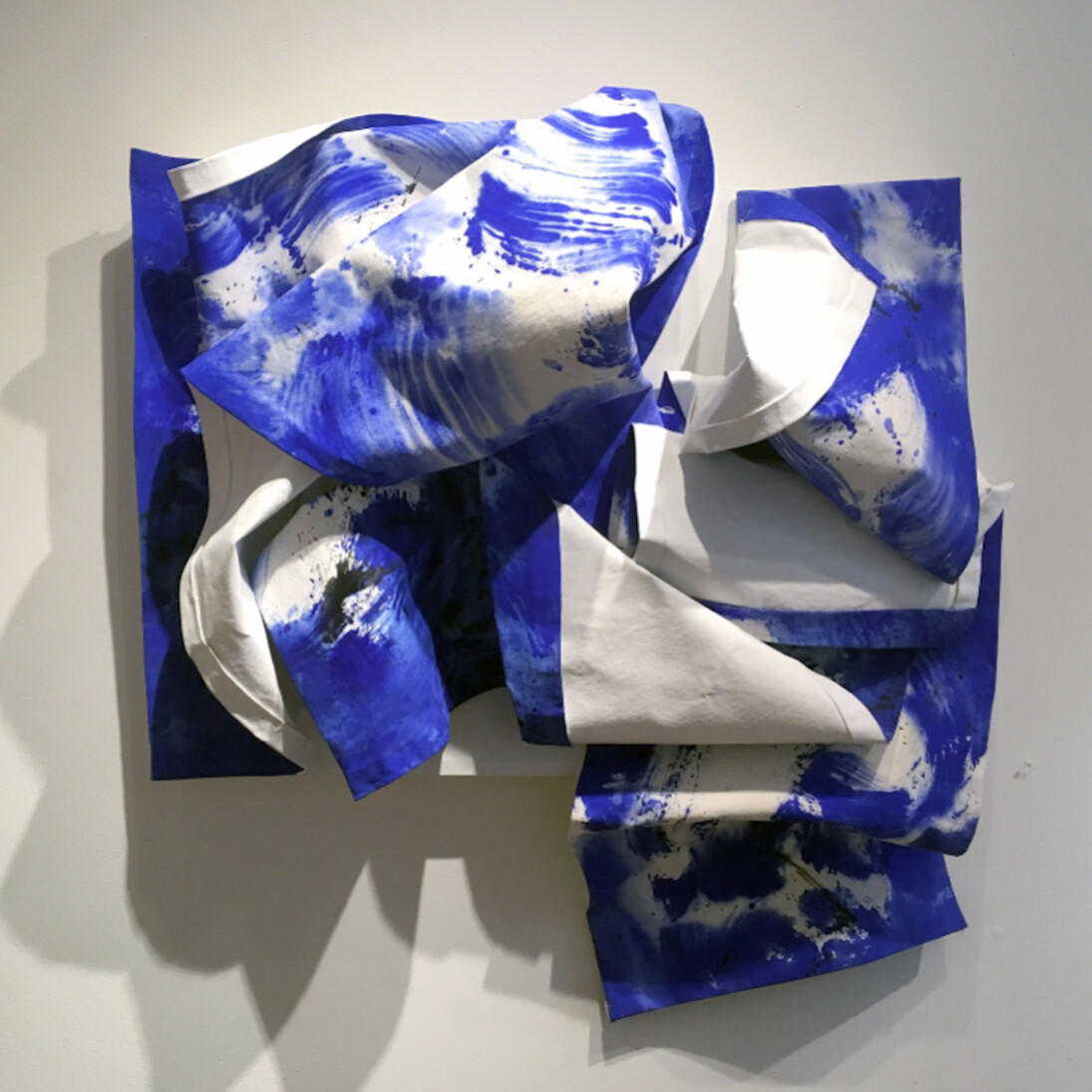 Bette Klegon Halby, Out of the Blue. Water is Life #3, 2016. Courtesy of Carter Burden Gallery