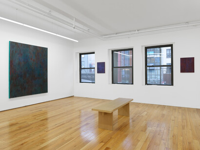 Gwen Hollingsworth, Walking in circles in the night, exhibition view. Courtesy of island gallery