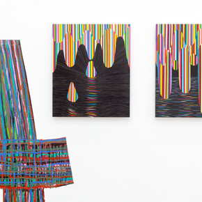 Ausstellungsansicht MANFRED PECKL | earth, KOENIG2 by_robbygreif, Wien 2019 
© Foto: Philipp Friedrich