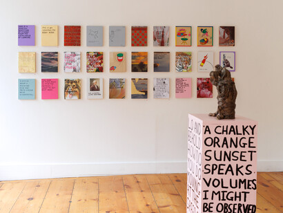 Installation View, Todd Colby & Marianne Vitale, Take This Feeling of Doom and Do a Little Dance with It, 2024. Courtesy of Picture Room Gallery