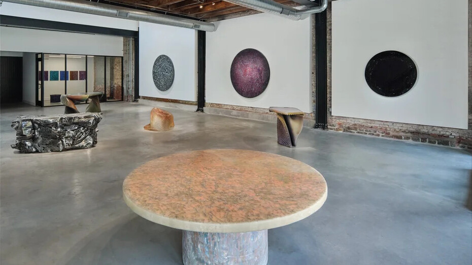 Nick Missel, Objects in mirror are closer than they appear, exhibition view. Courtesy of Wexler Gallery