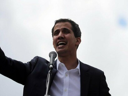 Juan Guaidó el pasado 23 de enero