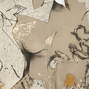 Oliver Lee Jackson, Tapestry no. 1 (detail). Courtesy of Rena Bransten Gallery 