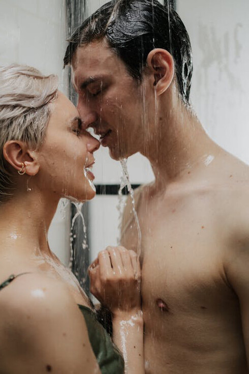 The man and woman explore the depths of their desires, confronting the duality of passion as it ignites both love and conflict, leaving them consumed by the raw intensity of their shared emotions