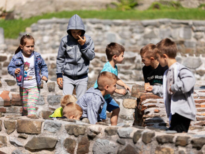 Archaeological park Emona, exhibition view. Courtesy of City Museum of Ljubljana