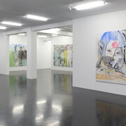 Hans-Jörg Mayer, Post society, exhibition view. Courtesy of Galerie Nagel Draxler