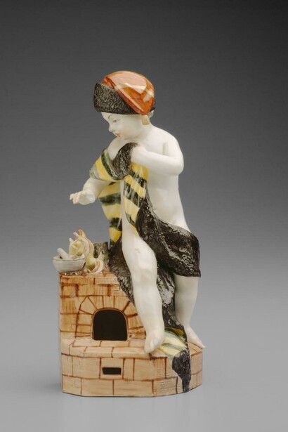 Eighteenth-Century Porcelain Sculpture. Courtesy of NGV