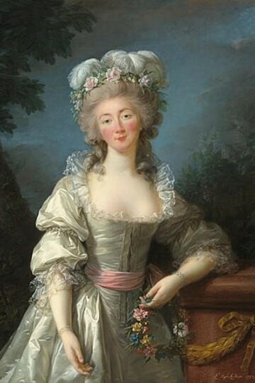 Élisabeth Vigée LeBrun Jeanne du Bécu Countess du Barry (1782)
