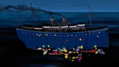 Above The Drowning Sea (Film Still)