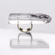Anna Fanigina, Aqua. Ring, 2017. Courtesy of the artist and Museum of Decorative Arts and Design