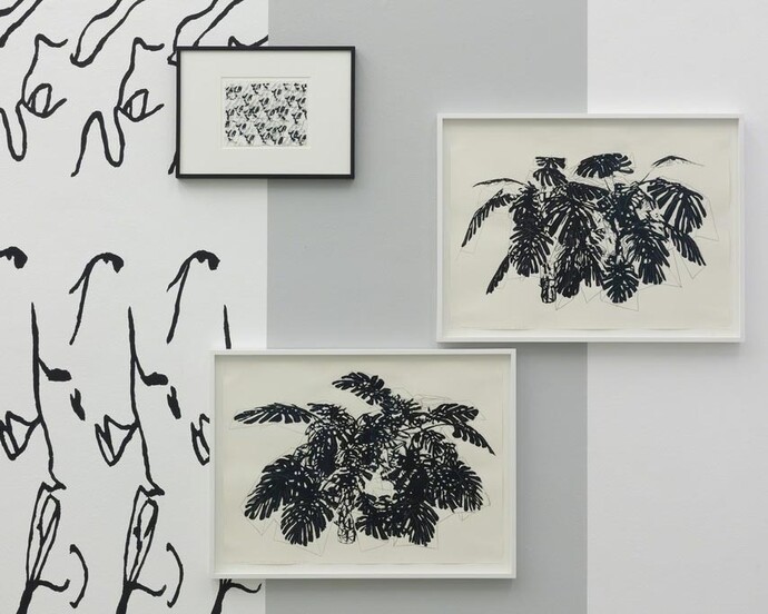 Patents and Palm Trees. Courtesy of Galerie Crone