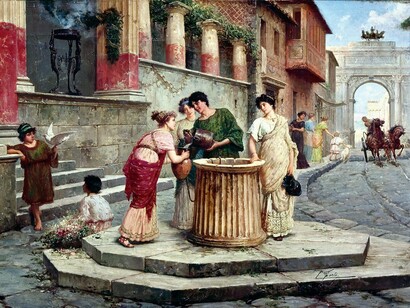 La vida cotidiana en la antigua Pompeya