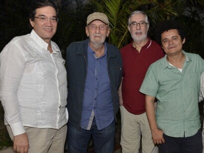 Jaime Abello, Luis Ernesto Arocha, Jacques Arlandis y Jorge Mario Suárez