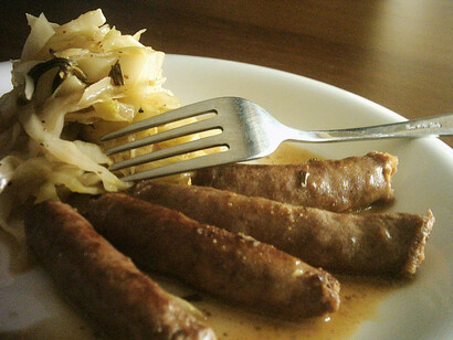 La 'loanghina', salsiccia al vino rosso e spezie