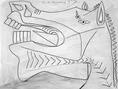 Pablo Picasso, Boceto para «Guernica»