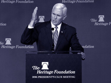 Mike Pence at the Heritage Foundation