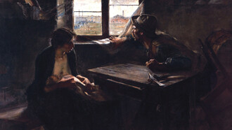 Ernesto de la Cárcova, Sin pan y sin trabajo, 1892-1893