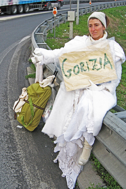 Pippa Bacca, performance Autostop per Gorizia