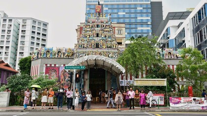 Sri Veeramakaliamman Temple in Singapore