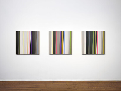 Gabriele Evertz, Colors make light, exhibition view. Courtesy of Louis Stern Fine Arts