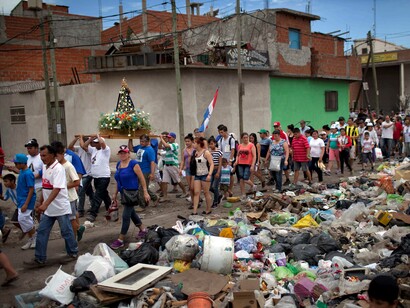 Zona urbana deprimida en Latinoamérica