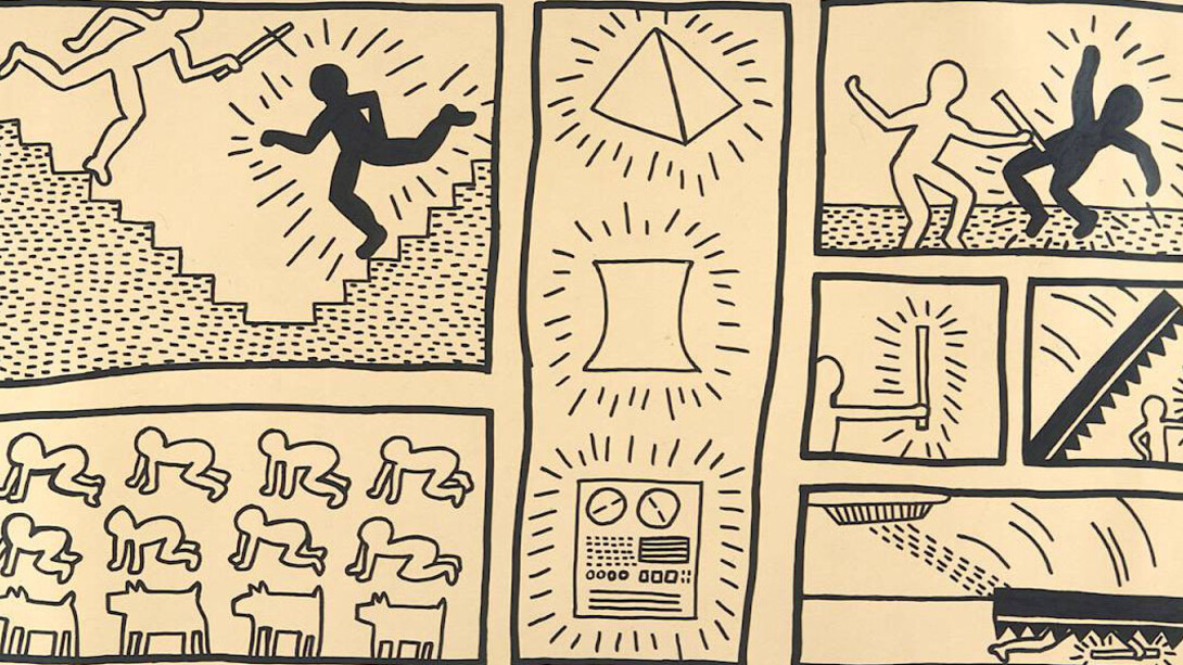 Keith Haring. Courtesy of Albertina