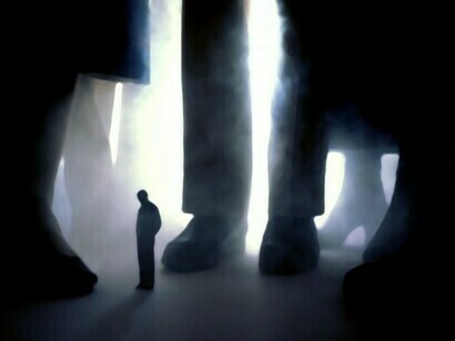 Feeling very small in front of others
