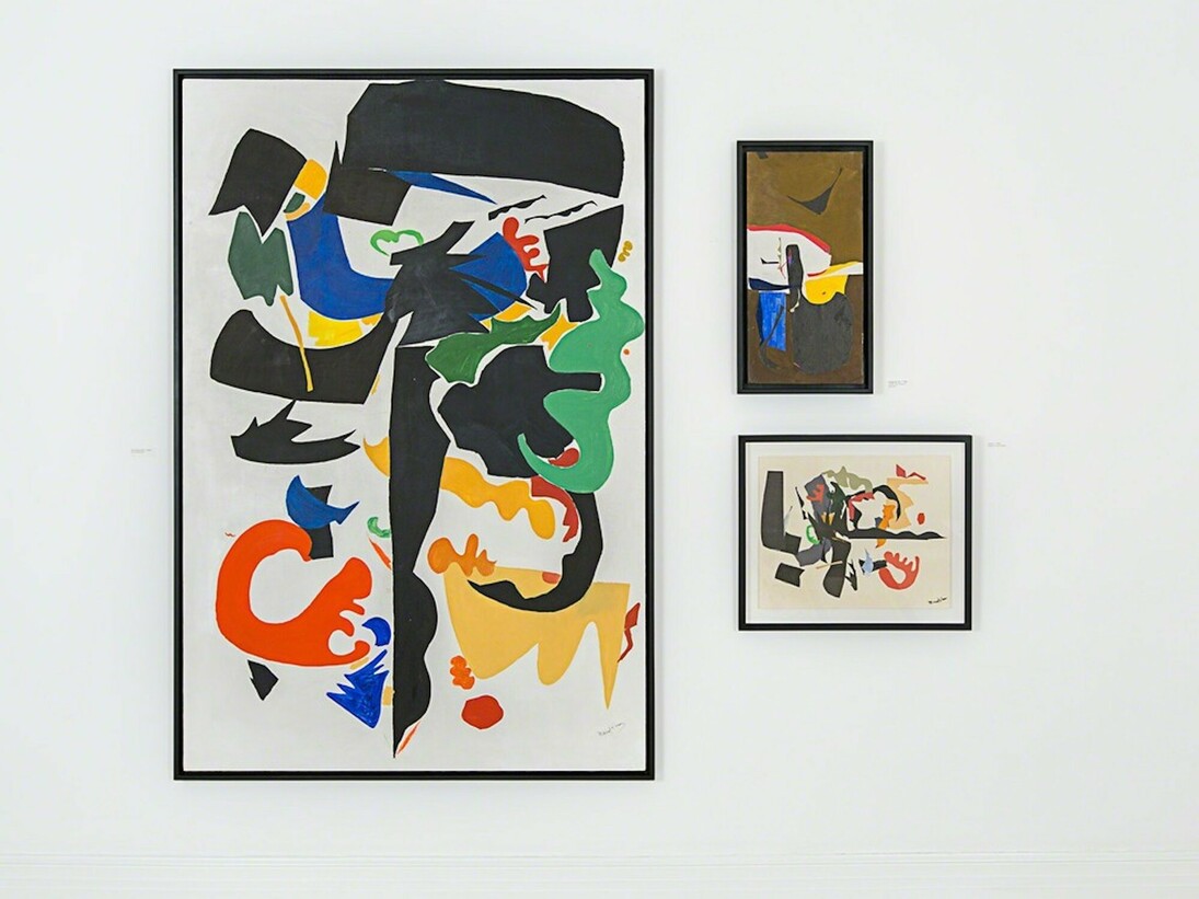 Beatrice Mandelman And The Sixties, Exhibition view. Courtesy of Rosenberg & Co.