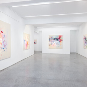 Elizabeth Abel, Metamorphosis, exhibition view. Courtesy of Ronchini Gallery