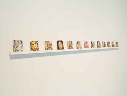 Eric Stotik. Set, Exhibition view. Courtesy of Russo Lee Gallery