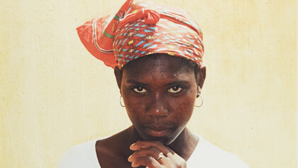 African girl in Cape Verde, Africa. Photo by Cesar Chelala
