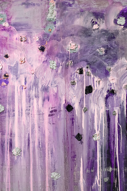 Melike Kara, All love, all flux (detail), 2026. Courtesy of Carl Kostyál