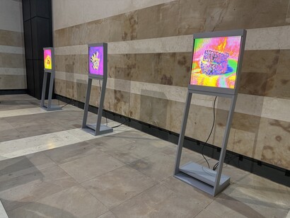 Nino Migliori, I miei gioielli, vista della mostra. Per gentile concessione del LabOratorio degli Angeli