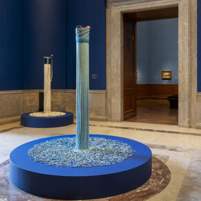 Dyani White Hawk, Bodies of water, exhibition view. Courtesy of The Baltimore Museum of Art