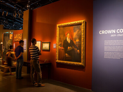 Singapore history gallery, exhibition view. Courtesy of National Museum of Singapore