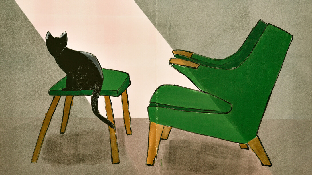 Zilla Leutenegger, Papa bear chair (détail), 2021. Avec l'aimable autorisation du Museum Tinguely