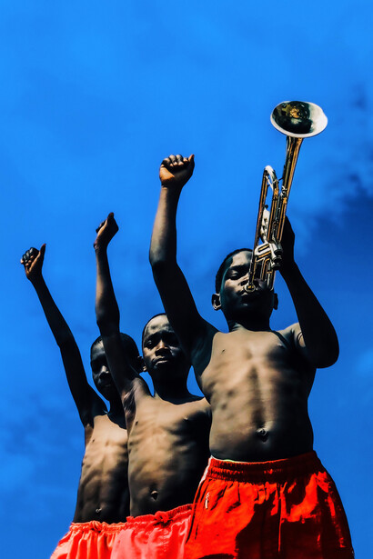 Derrick Ofosu Boateng, Music makes the pain fade (detail), 2019. Courtesy of Kunstmuseum Den Haag