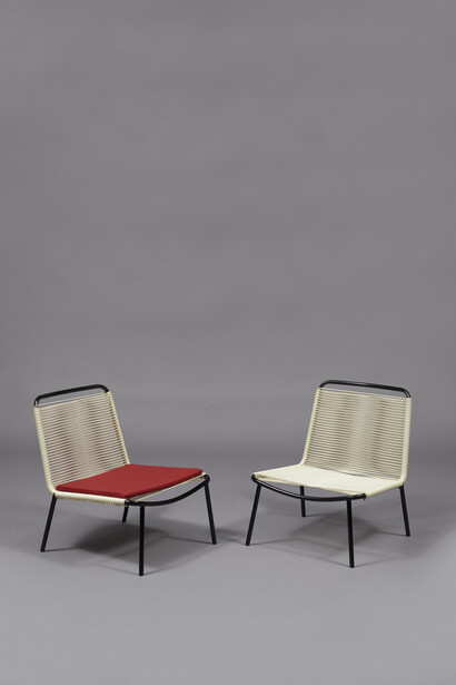 Pair of Chairs 151 by André Monpoix at Galerie Pascal Cuisinier