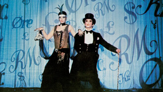 Liza Minnelli (Sally Bowles) and Joel Grey (Master of Ceremonies) in the movie Cabaret (1972) © 1971 Allied Artists Picture Corporation