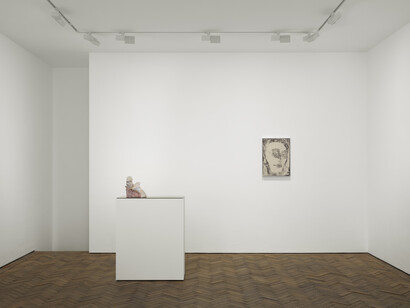 Malediction and Prayer, Modern Art Bury Street, exhibition view, photo by Robert Glowacki. Courtesy of the artists and Modern Art, London