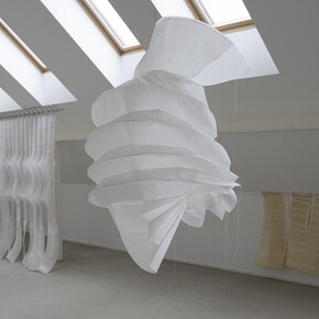 Laura Matukonytė and Emilija Višinskaitė, Sensing takes time, exhibition view. Courtesy of Meno Parkas Gallery