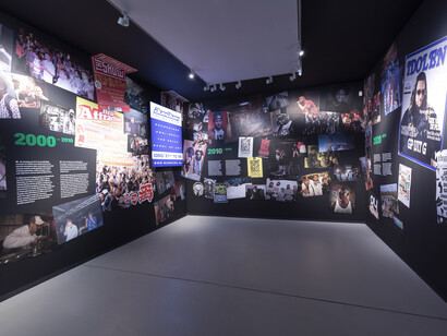 Hip hop is, exhibition view. Courtesy of Groninger Museum