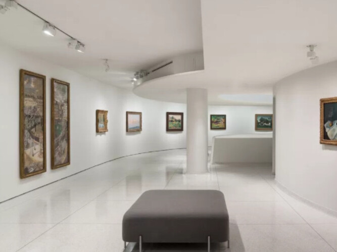 Thannhauser Collection, Exhibition view. Courtesy of Guggenheim Museum
 