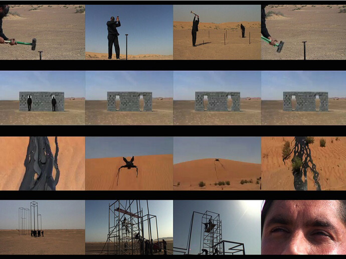 Paradise Metalic, 2014, Vídeo em 4 canais sincronizados | 4 multi-channel synchronized video
23’ (loop)
