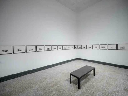 Various artists, Contemporary drawings, exhibition view. Courtesy of Latvian National Museum of Art
