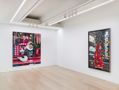 The space between needful and needless, exhibition view. Courtesy of Lehmann Maupin