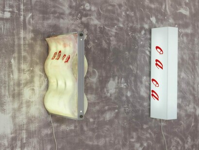 Gina Proenza, Patron / Partner, exhibition view. Courtesy of Galerie Lange + Pult